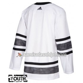 Camisola Chicago Blackhawks Blank 2019 All-Star Adidas Branco Authentic - Criança